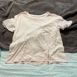 Velvet by graham and Spencer ruffle sleeve tee